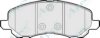 APEC braking PAD1545 Brake Pad Set, disc brake